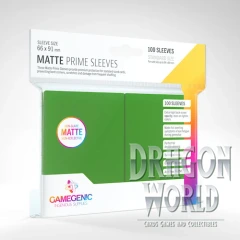 Standard Sleeves - Green Matte - 100CT - Gamegenic